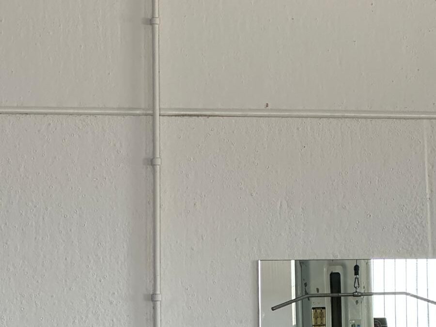 Cámara en el interior del gimnasio